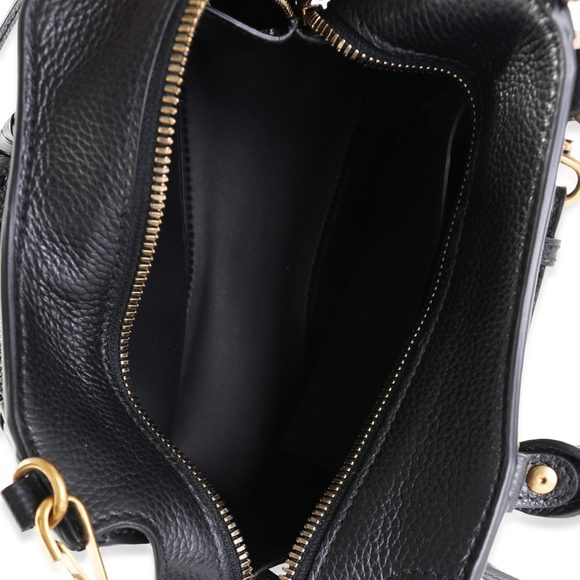 Balenciaga Black Grained Calfskin Neo Classic Nano Bag - Picture 8 of 8